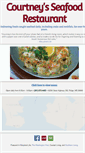 Mobile Screenshot of courtneysseafoodrestaurant.com